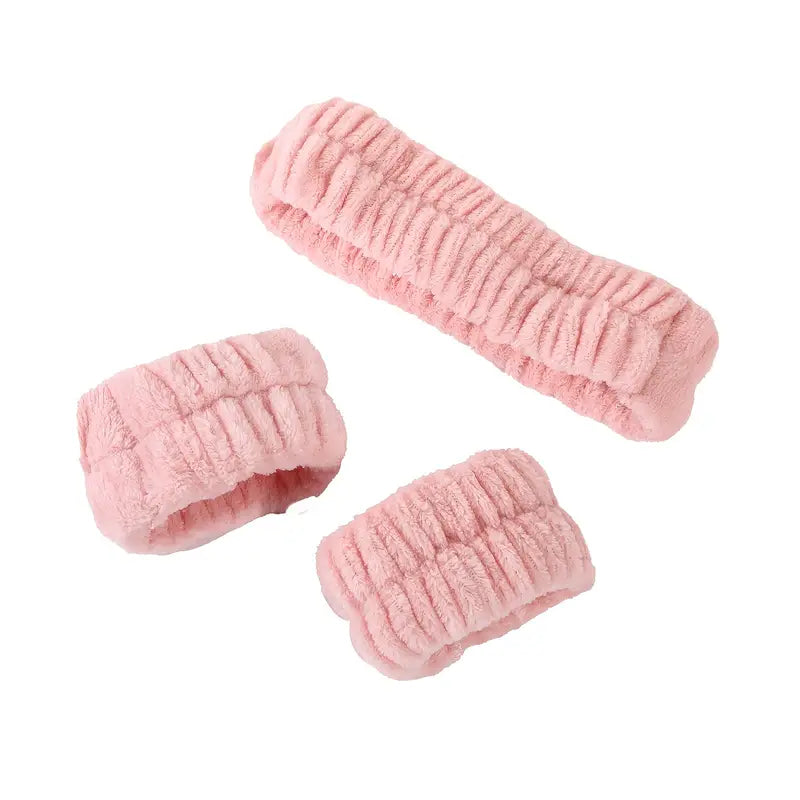 JHO Cosmetics Spa Headband Set