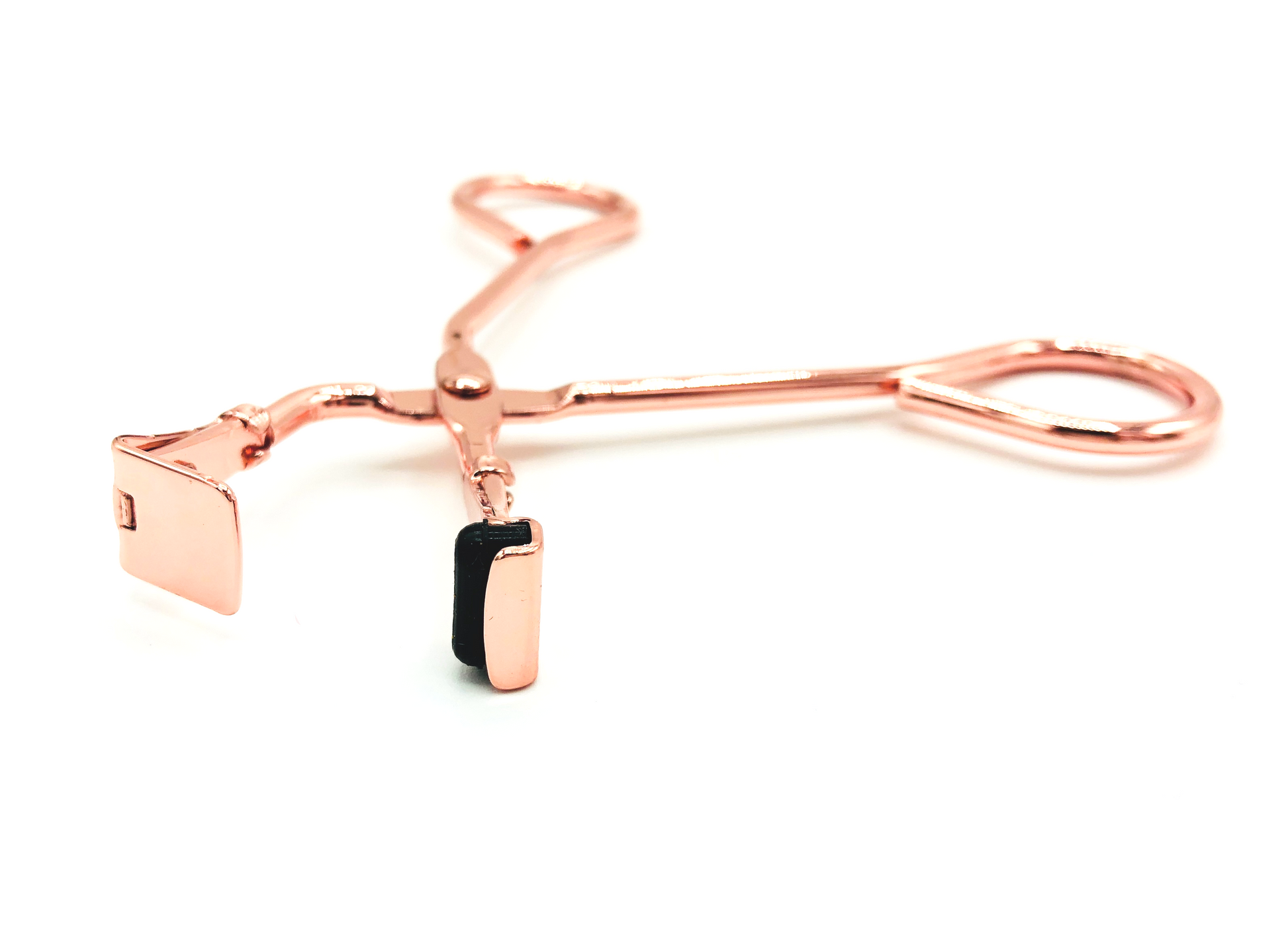 JHO COSMETIC PRECISION LASH CURLER IN ROSE GOLD COPPER