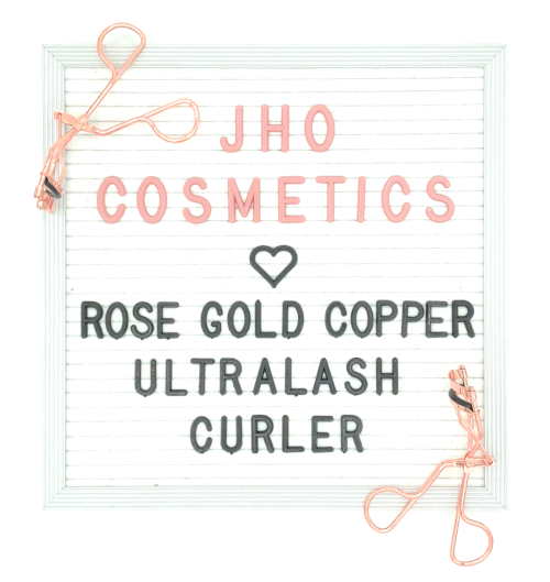 JHO COSMETICS ULTRACURLER IN ROSE GOLD COPPER